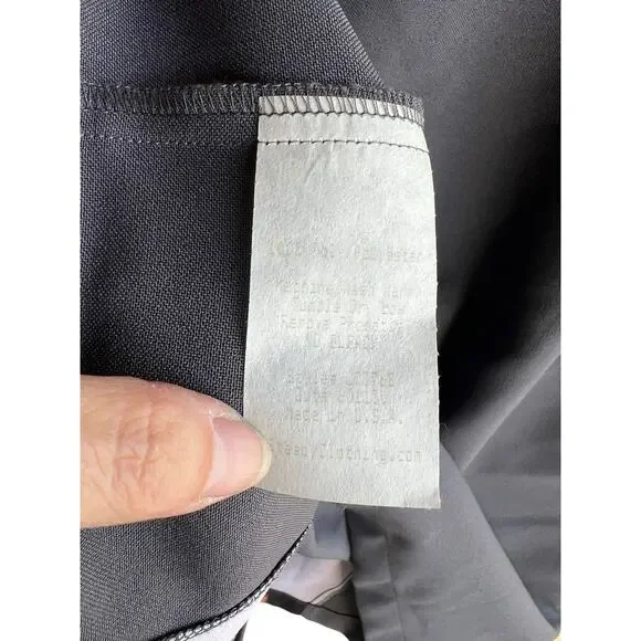 Vintage Steady Last Call Men's Shirt M Short Sleeve Gray Button Pinup Girls - Picture 11 of 12